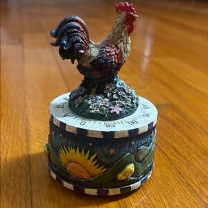 Colorful Rooster Kitchen Timer